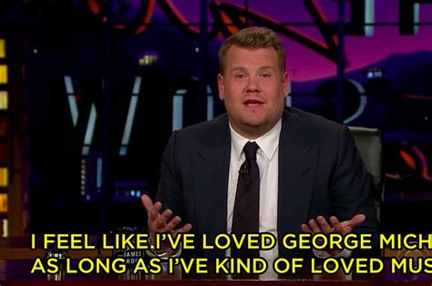 Watch James Corden Give A Touching Tribute To George Michael