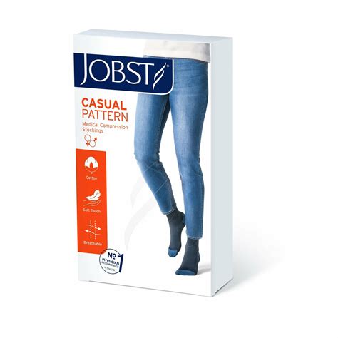 Jobst Casual Pattern Knee-High Socks (20-30 mmHg) | Medity Health