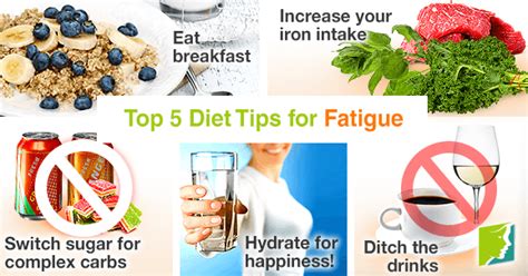 Top 5 Diet Tips for Fatigue