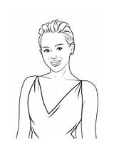 Victoria Justice Coloring Pages Famous Singers At sketch template