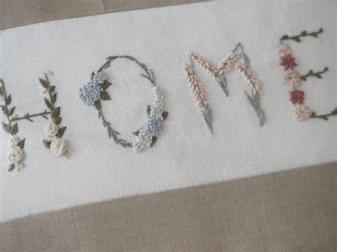 HOME Sampler Embroidery Kit — The Stitchery