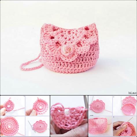 Crochet Cute Purse with FREE Pattern and Tutorial - Cool Creativities