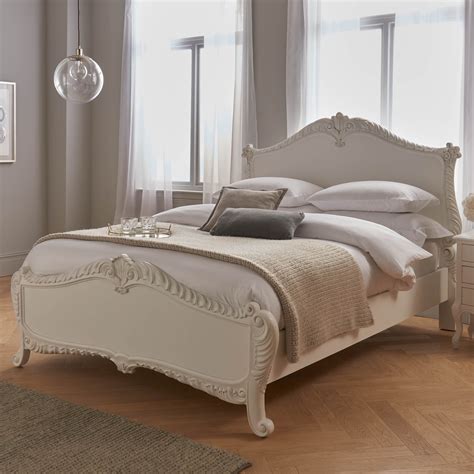 White French Style Bed | French Furniture | Bedroom | Beds