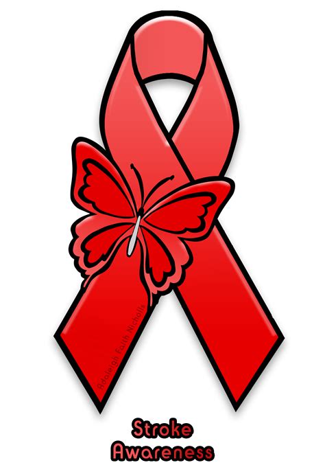 Stroke Awareness Ribbon by AdaleighFaith on DeviantArt