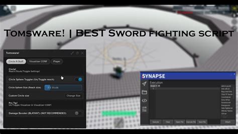 Tomsware! | BEST Sword fighting script ROBLOX - YouTube