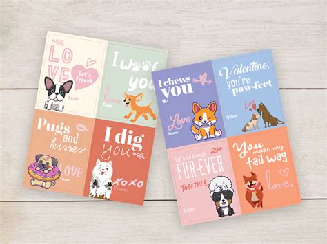 Printable Dog Valentine's Day Cards - The Dog Guide San Antonio