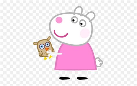 Suzy Sheep Peppa Pig Fanon Wiki Fandom Powered - Pig In Mud Clipart ...