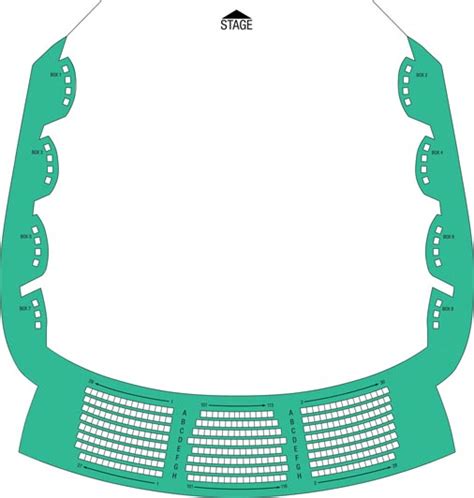 Ziff Opera House Seating Chart