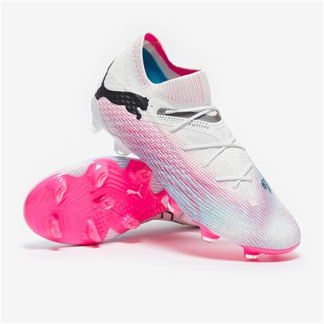 Puma Future 7 Ultimate FG/AG Phenomenal - Puma White / Puma Black / Poison Pink - Football Shirt ...