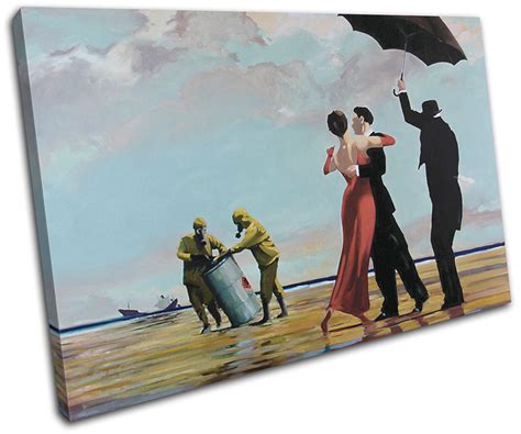 Crude Oil Banksy Painting SINGLE CANVAS WALL ART Picture Print VA | eBay