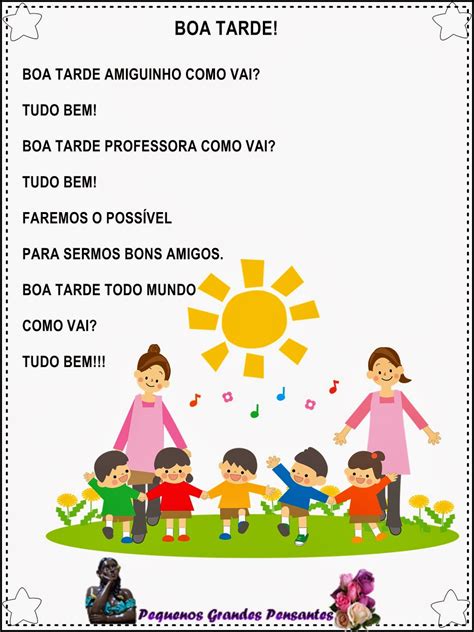 Pequenos Grandes Pensantes.: Músicas para Rotina na Educação Infantil