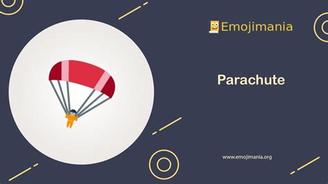 🪂 Meaning | Parachute Emoji | Copy and Paste