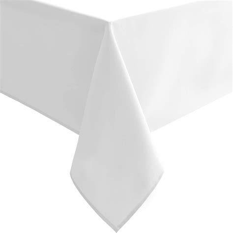 Tablecloth Hire White Rectangular