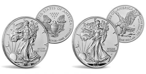 2021 Reverse Proof American Silver Eagle Two-Coin Set Released | CoinNews