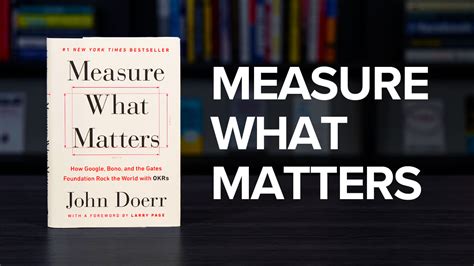 Measure What Matters Book Summary & Review - Rick Kettner