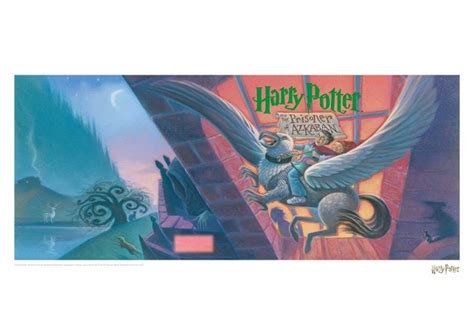 Harry Potter: Prisoner Of Azkaban Book Cover Art Print | Wall Art | Free shipping over £20 | HMV ...