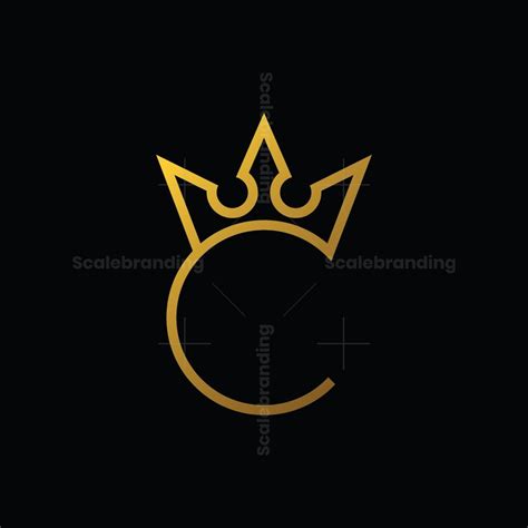 Letter C Crown Logo | Gold logo design, Jewelry logo design, S logo design