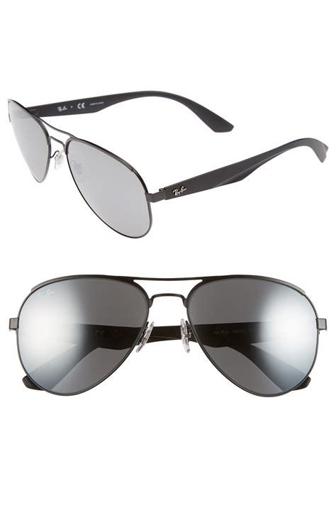 Ray-Ban 'Highstreet' 59mm Aviator Sunglasses | Nordstrom