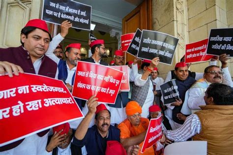 Why Samajwadi Party MLAs Are Protesting - Rediff.com India News