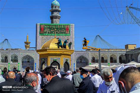 Mehr News Agency - Imam Reza shrine decorated ahead of his birth anniversary