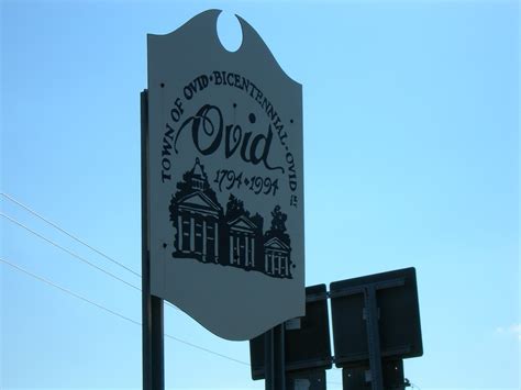 Ovid City Limits | Ovid, New York The "Three Bears" are depi… | Flickr