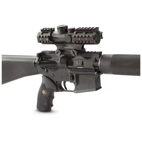 NcSTAR 2-7x32 mm Tri-rail Tactical Scope, Matte Black - 222534, Rifle ...