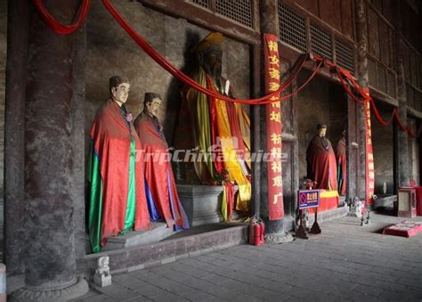 Inside of the Hanging Temple at Hengshan Mountain - Mount Heng Photos, Shanxi