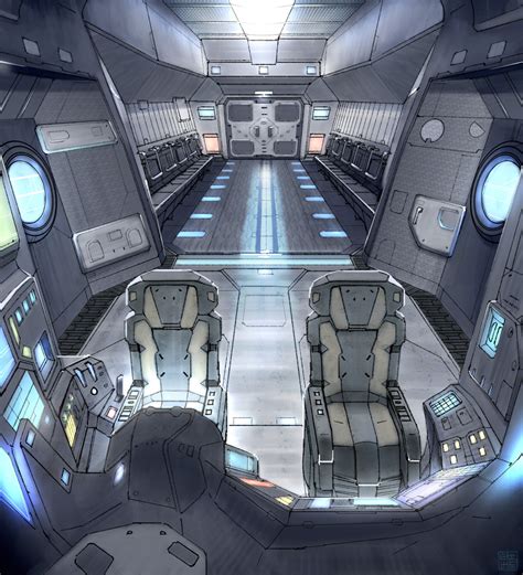 Star Fall Drop Ship Interior by Hideyoshi on DeviantArt