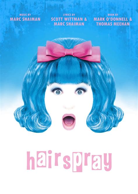 'Hairspray' Poster, picture, metal print, paint by Bo Kev | Displate