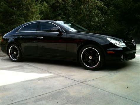 Find used 2007 Mercedes Benz CLS550 - Black on Black in Silverton ...