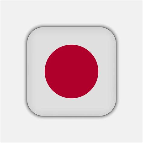 Japan flag, official colors. Vector illustration. 10942212 Vector Art ...