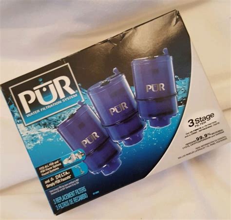 PUR Water Filter Replacement Procter and Gamble Water Filter Cartridge 3 Filters #PUR | Pur ...