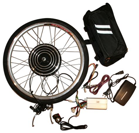 Electric Bicycle Cycle Bike Conversion Kit 26 Inch Front Wheel 48 Volt ...