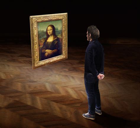 the louvre recreates the ‘mona lisa’ in 3D for da vinci exhibition