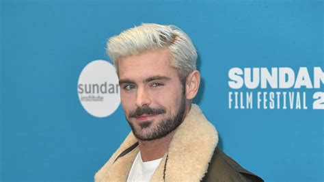 Zac Efron Bleached His Hair Platinum Blonde — See Photos of His New ...