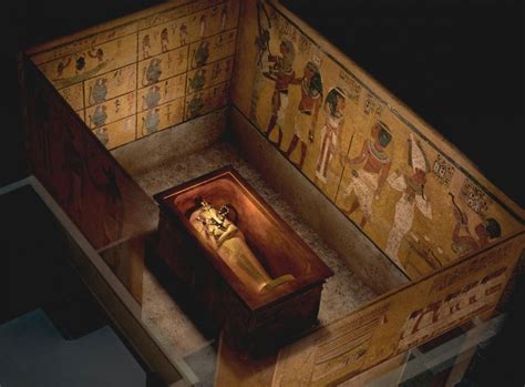 Ancient Egyptian Funerary Environment in the Treasury of Tutankhamun.