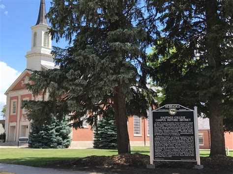 Historic markers added to Hastings College campus - Hastings College