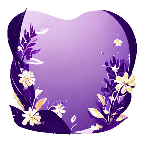 Purple Floral Background · Creative Fabrica