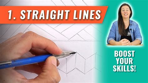 Get Better At Drawing Straight Lines With These Easy Exercises For ...