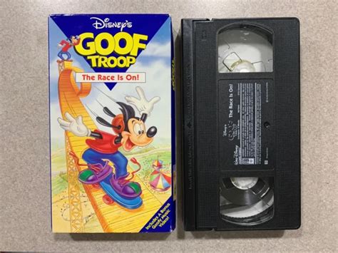 DISNEYS GOOF TROOP - The Race is On (VHS, 1993) $9.99 - PicClick