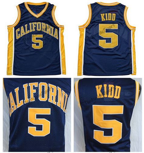 2019 Mens California Golden Bears Jason Kidd College Basketball Jerseys ...