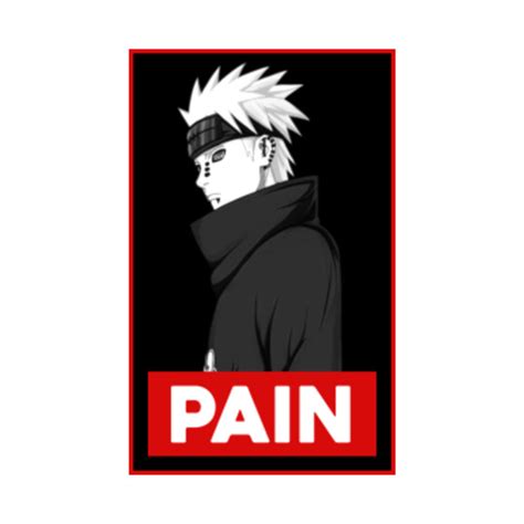 Pain Logo - Naruto - T-Shirt | TeePublic