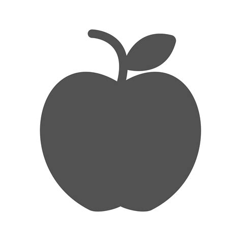 Vector Apple Icon 357724 Vector Art at Vecteezy