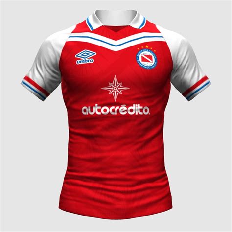 Argentinos Juniors 2023 Home concept kit - FIFA Kit Creator Showcase