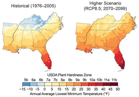 How possible is this projected hardiness zone map? - WEATHER / CLIMATE ...