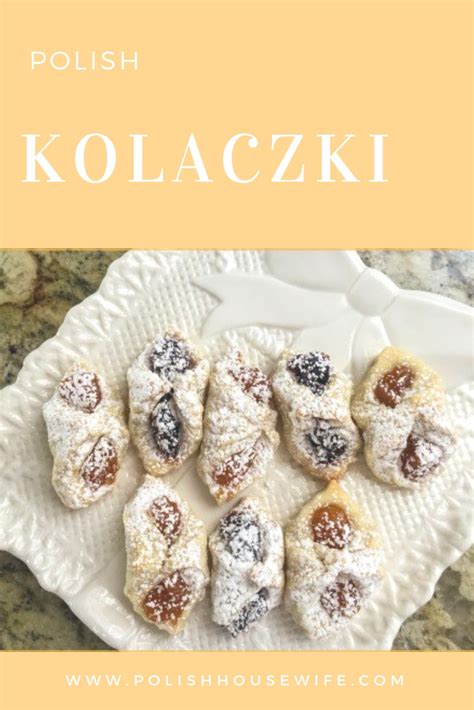 Kolaczki (Polish filled cookies) - Polish Housewife