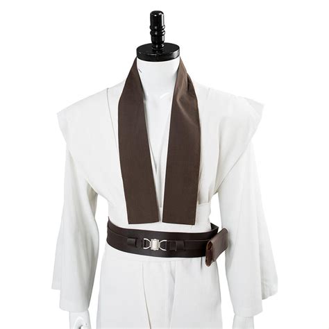 Star Wars Jedi Knight Cosplay Costume White Version No Cloak