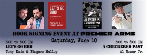 Double Book Signing – Saturday, June 10! - Premier Arms