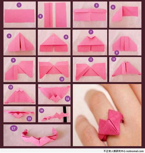 ZONA DE MANUALIDADES: Origami: Anillo