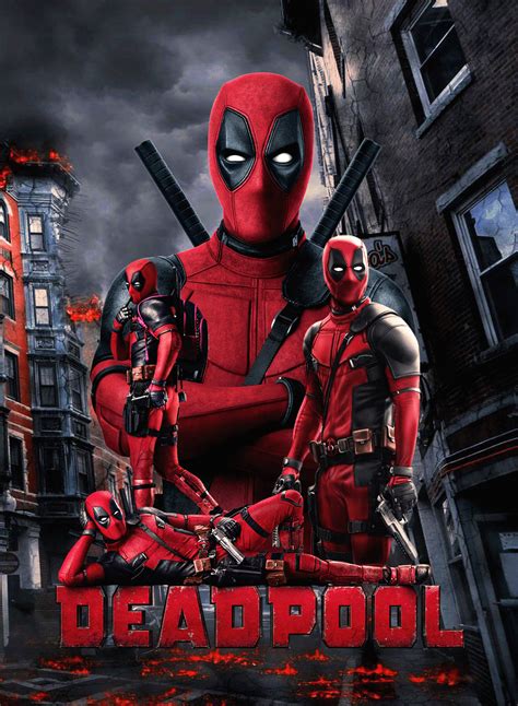 Movie Poster Deadpool on Behance